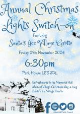 Annual Christmas Lights Switch-on - NEW TIME of 6.30 pm