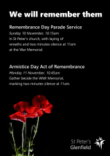 Remembrance Day Parade Service