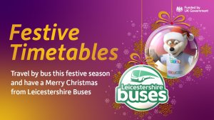 FREE to use seasonal bus services across the county this December